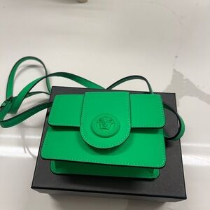 Versace Vibrant Green Mini Bag